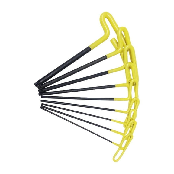 HHIP 7900-0001 T-Handle Torx Driver Set Tamper Proof, 9 Piece