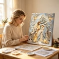 thumbnail image 1 of HHJZPR Christmas Nativity Diamond Painting Kit, 7.87in ×7.87in DIY Bead Art Craft Set, Religious Xmas Partial Drill Diamond Art Kit for Adult Beginner Home Wall Decor, 1 of 6