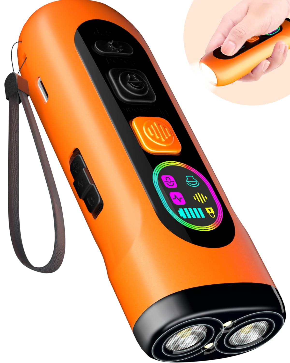 HHKDD Dog Bark Deterrent Devices, Anti AIS1 Barking Device Dogs Barking ...