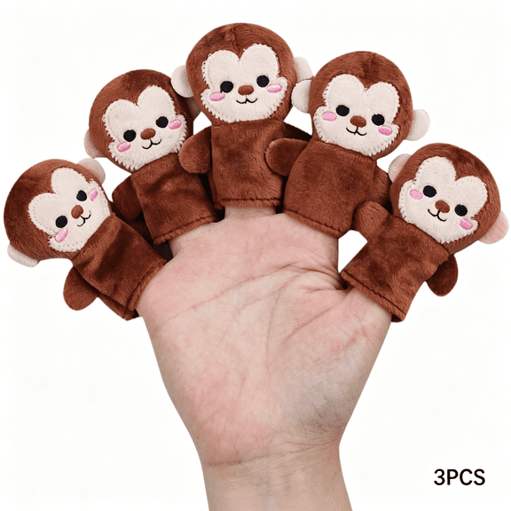 HHNOU Finger Puppets,Cute Soft Finger Puppets for Early Education,Entertaining,Bedtime Stories,Novelty Toys,Children'S Gifts,Classic Finger Puppets