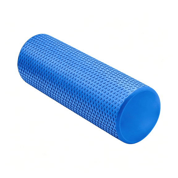 HHNOU Foam Roller for Back,Legs,Hips,And Deep Tissue Muscles Foam Roller for Physical Therapy,Exercise,Running,Cycling,Sports,Recovery,And Yoga. (Dark Blue,18"-Large)