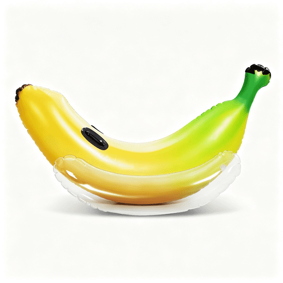 HHNOU Inflatable Banana Pool Float-Ride on Banana Pool Floats Funny Swimming Pool Party Decorations Fun Pool Floats