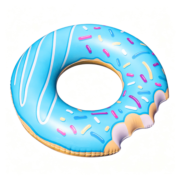HHNOU Pool Ring Inflatable Lounge Float with Fun Design for Adults&Teens Durable Vinyl Ring for Pool,Lake,Or Beach Easy to Inflate and Store