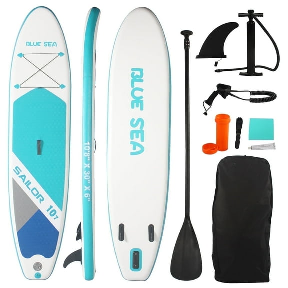 HHSJZWCY 10'8'' Ultra-Light Inflatable Stand up Paddle Board, Complete All-Levels SUP Package, with Premium Accessories