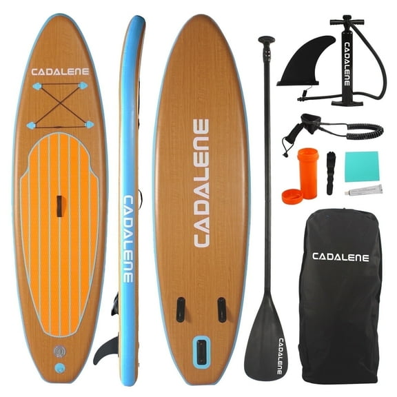 HHSJZWCY 10' Ultra-Light Inflatable Stand up Paddle Board for Adult, Extra Wide SUP with Premium Accessories