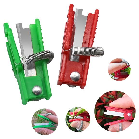 yuHome Harvesting Picking Knife | Thumb Gardening Vegetable Cutter | 10-Piece | Multifunctional Fruit Picking Tool | Kitchen Farm Use