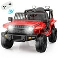 thumbnail image 1 of HHVEL 12V 7AH Ride on Toys for kids, Ride on Cars with Remote Control ,2x35W Motors, 3.5MPH Max Speed, Music Player, Red, 1 of 9