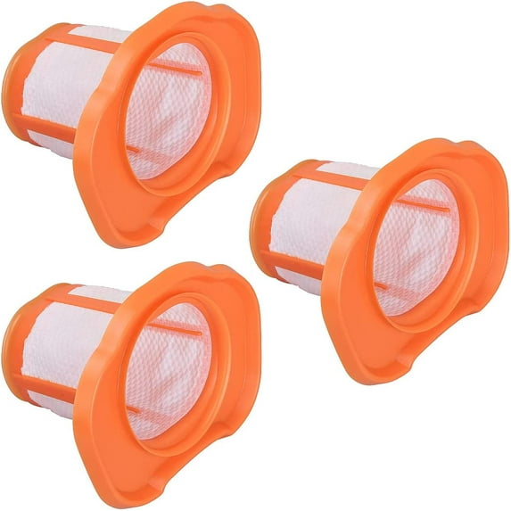 HHVKF10 Filter for Black and Decker HHVK320J10 HHVK320J61 HHVK320JZ01 HHVK415B01 Vacuum cleaner, Replacement Filter is Washable, 3 Pcs