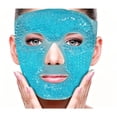 thumbnail image 1 of HHX Cold Face Eye Mask Ice Pack Reduce Facial Puff, Dark Circles, Gel Hot Heat Cold Compress Pack, Face SPA Gift for Woman Sleeping, Pressure, Headaches, Skin Care, Post Laser Cosmetic Care（Blue）, 1 of 7