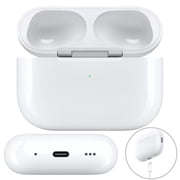HHX Replacement Charging Case for AirPods Pro 3, USB-C & Qi Wireless Charging Compatible Case for AirPods Pro 3rd Gen A3063/A3064/A3065, Only Charging Case Included
