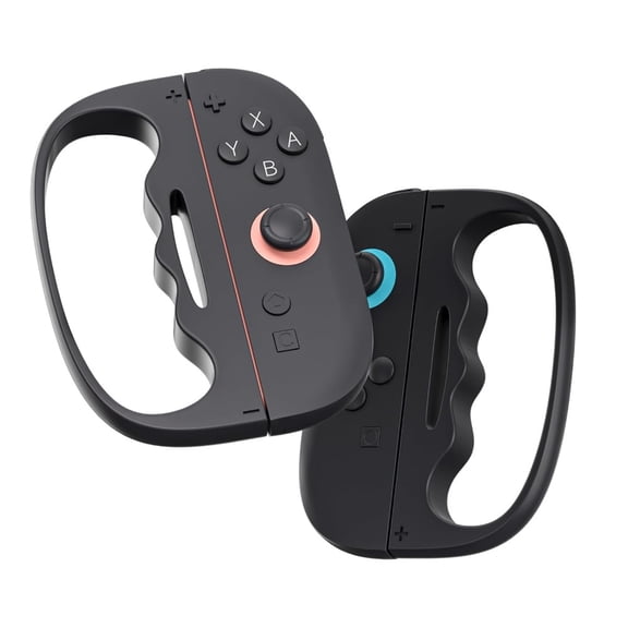 HHX Switch 2 Boxing Grips for Fighting GamesErgonomic Handle for Better Control & Comfort, Perfect for Switch 2 Boxing Games, Must-Have Switch 2 Accessories for Joy-Con Controllers(Black)