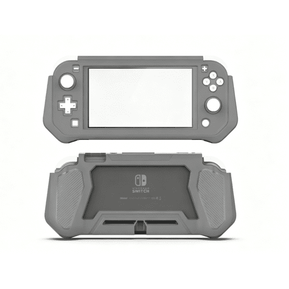 HHX Switch Lite Case Protective Case for Nintendo Switch Lite, Case Compatible with Nintendo Switch Lite Hand Grip Case with Detachable TPU+Built-in PC Screen Protector