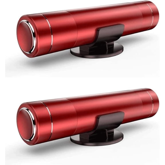 SIMDOO Car Glass Breaker and Seatbelt Cutter 4 Pack,Car Window Breaker Tool,Life Hammer Car Safety Hammer Escape Hammer with Tempered Glass Sample Universal Safe Hammer Emergency Hammer for Car(Red)