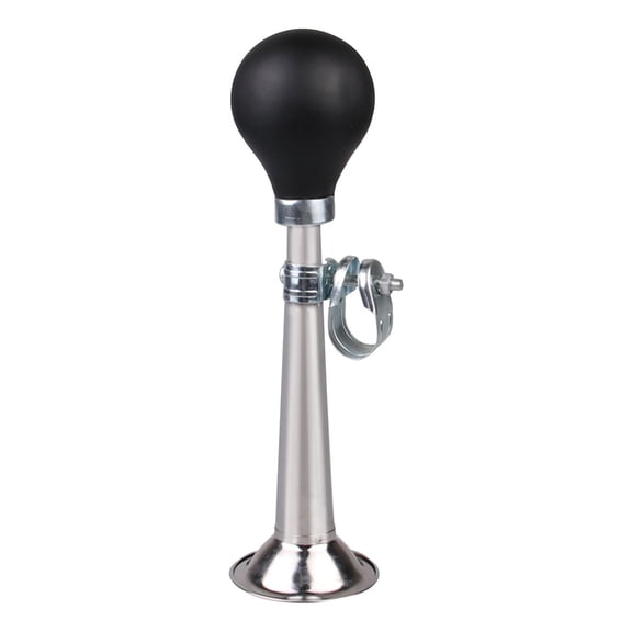 HHeiK Bugle Horn, Retro Clown Horn, Classic Vintage Metal Twist Loudspeaker Siren Hooter Snail Air Horn for Vehicles Bicycles Golf Cart