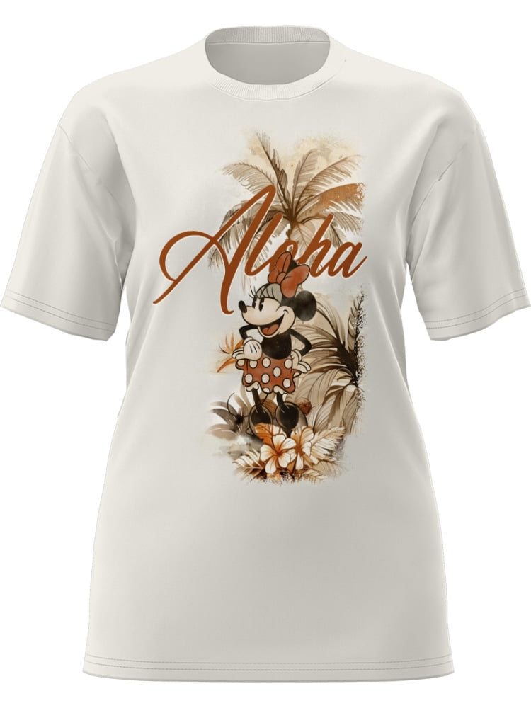 HI Beach Min Adult Ladies Disney Tee Shirt