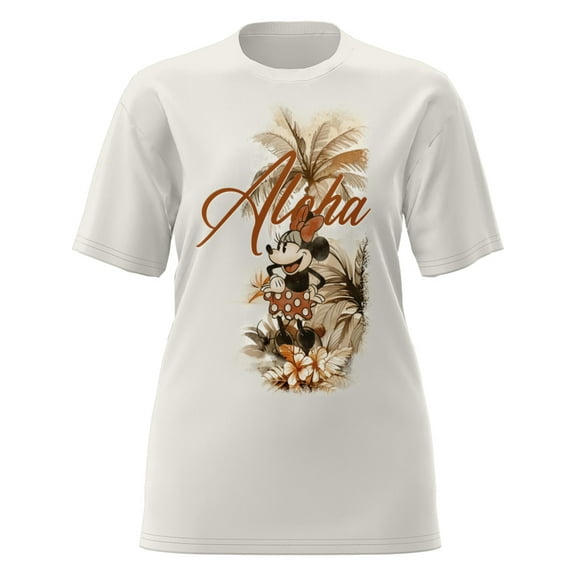 HI Beach Min Adult Ladies Disney Tee Shirt