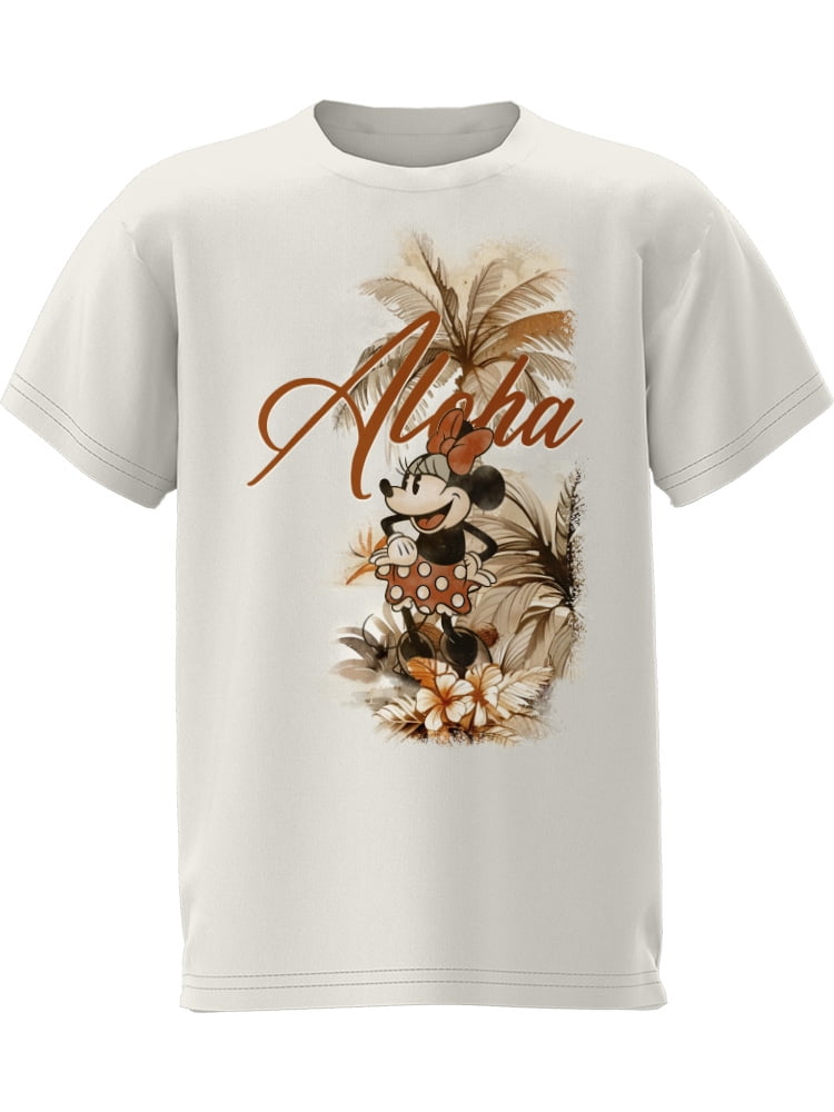 HI Beach Min Youth Girls Disney Tee Shirt