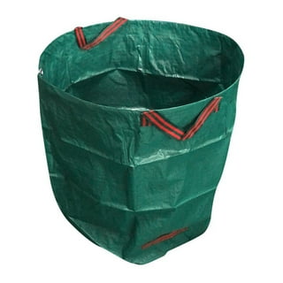 GETTOONE Lawn Garden Clippings Bags Yard Waste Bins Reusable Bags Leaf Container and Trash Bag with Two Carry Handles Two Size (Middle Size)