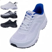 HI HATIDE Mens Orthotic Walking Shoes Wide Toe Box Arch Support Plantar Fasciitis Relief Size 8