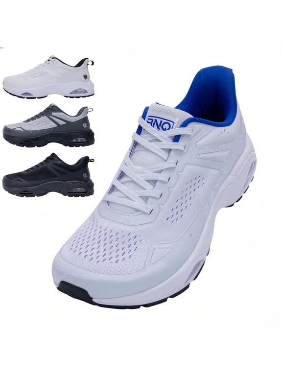 Men's Orthotic Walking Shoes Wide Toe Box Arch Support Plantar Fasciitis Relief Size 8