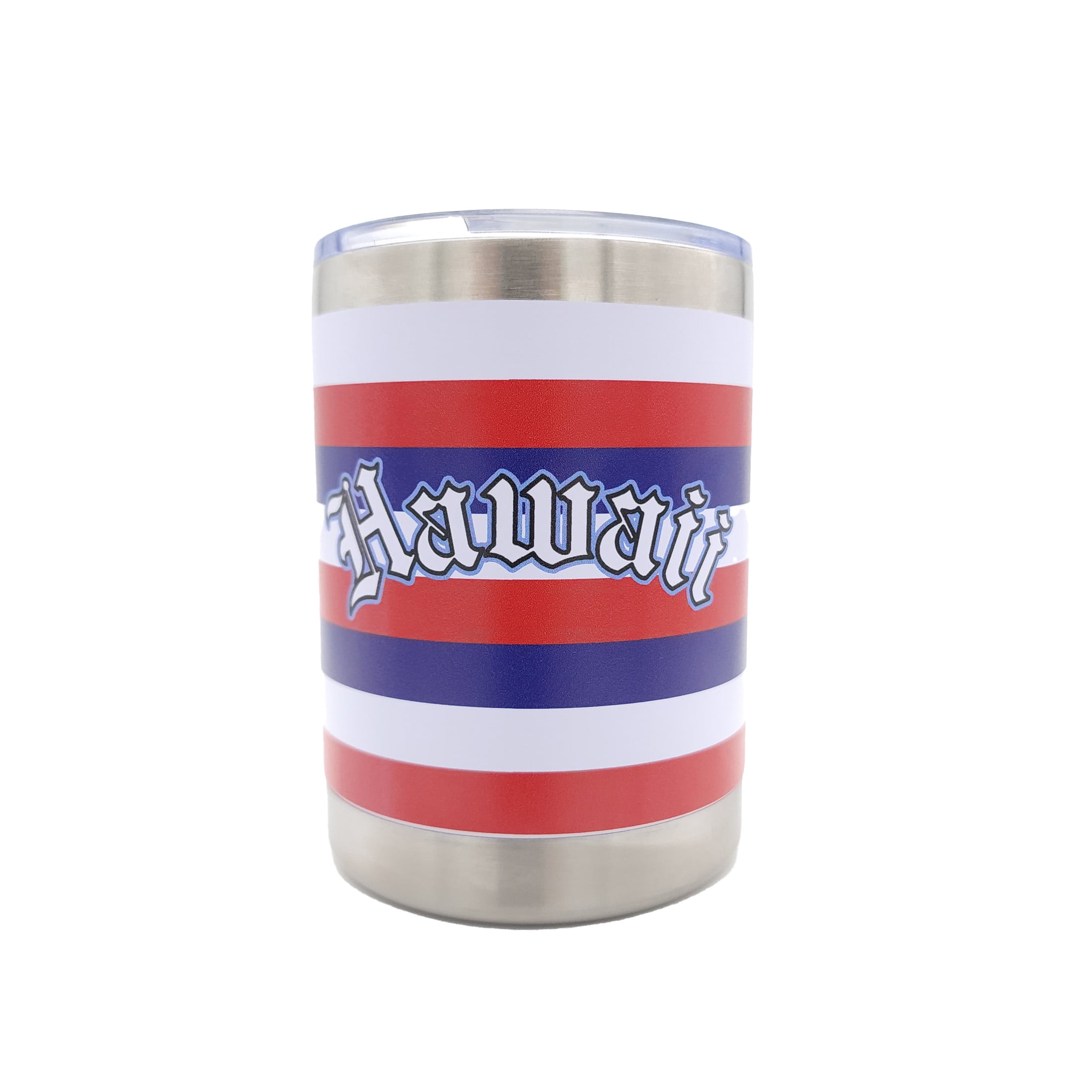 HI HPI Hawaii Personalized 10 oz Hawaii Flag Stainless Steel Tumbler