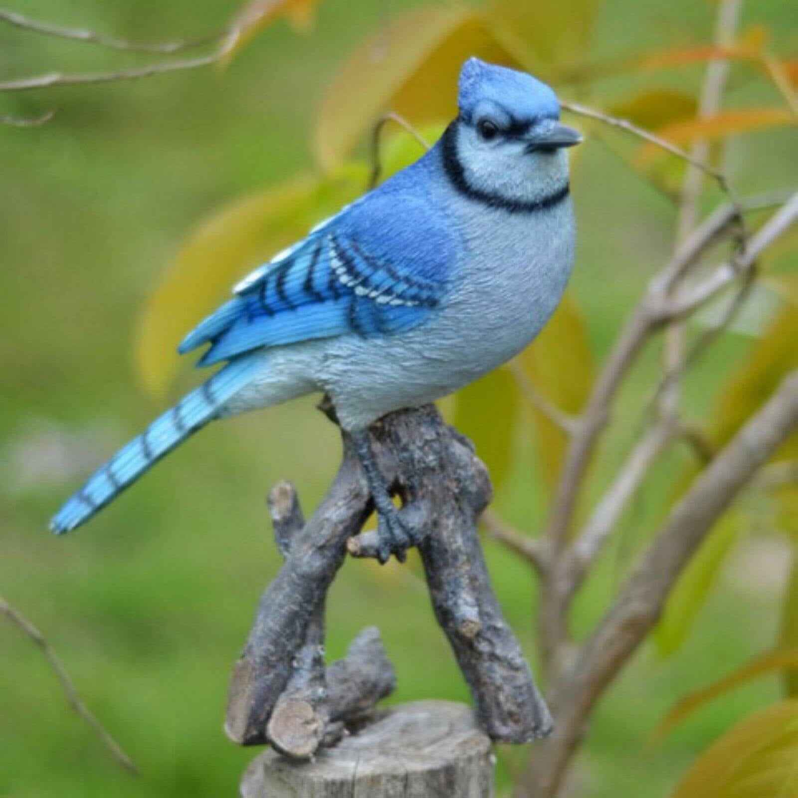 HI-LINE GIFT LTD. BLUE JAY ON BRANCH - Walmart.com