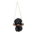 thumbnail image 1 of HI-LINE GIFT LTD. HANGING BLACK LAB PUPPY STATUE, 1 of 2