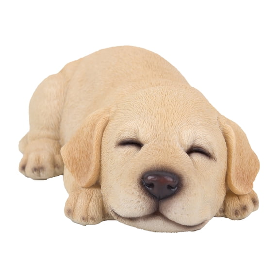 HI-LINE GIFT LTD. SLEEPING LABRADOR PUPPY STATUE