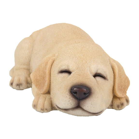 HI-LINE GIFT LTD. SLEEPING LABRADOR PUPPY STATUE