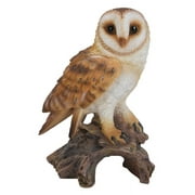 HI-LINE GIFT LTD. SMALL BARN OWL ON STUMP