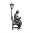 thumbnail image 1 of HI-LINE GIFT LTD. SMALL OLD COUPLE WITH STREET LAMP, 1 of 3