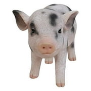 HI-LINE GIFT LTD. STANDING BABY PIG W/BLACK SPOTS