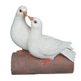 thumbnail image 1 of HI-LINE GIFT LTD. TWO DOVES ON A LOG STATUE, 1 of 6