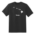 thumbnail image 1 of HI Map Hawaii Home State Love Hawaii Home Design T Shirt Black,3XL, 1 of 1