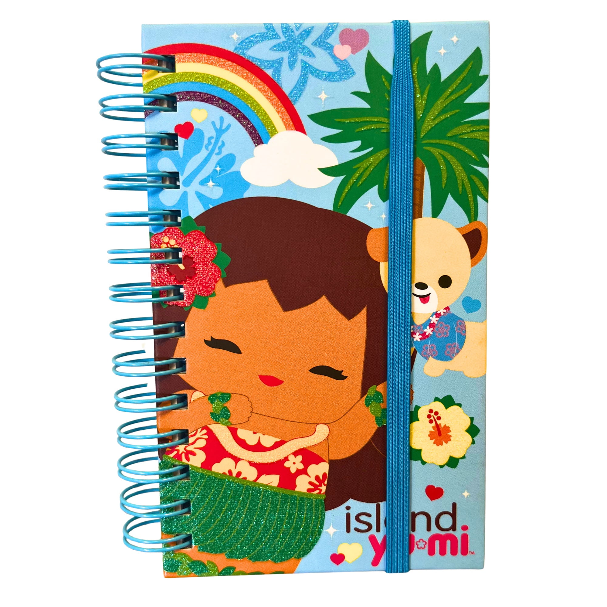 Island Heritage Yumi Aloha Notebook Glittery Hardcover, 70 Pages
