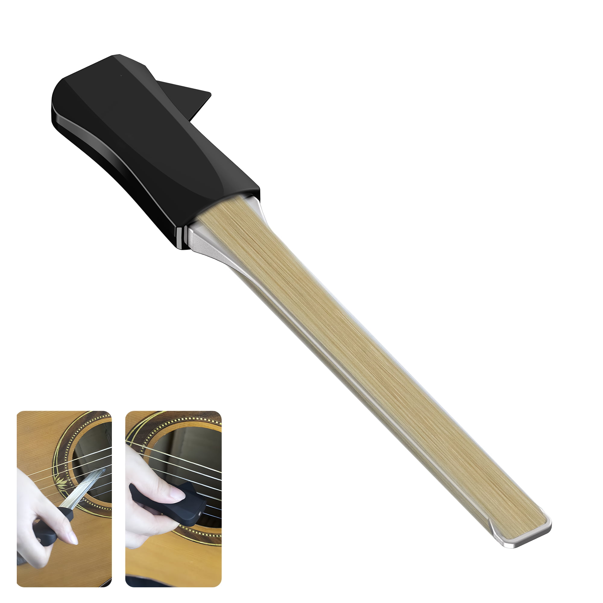 HIREEKE 2 in 1 Guitar Bow with Acoustic Guitar Picks Horsehair