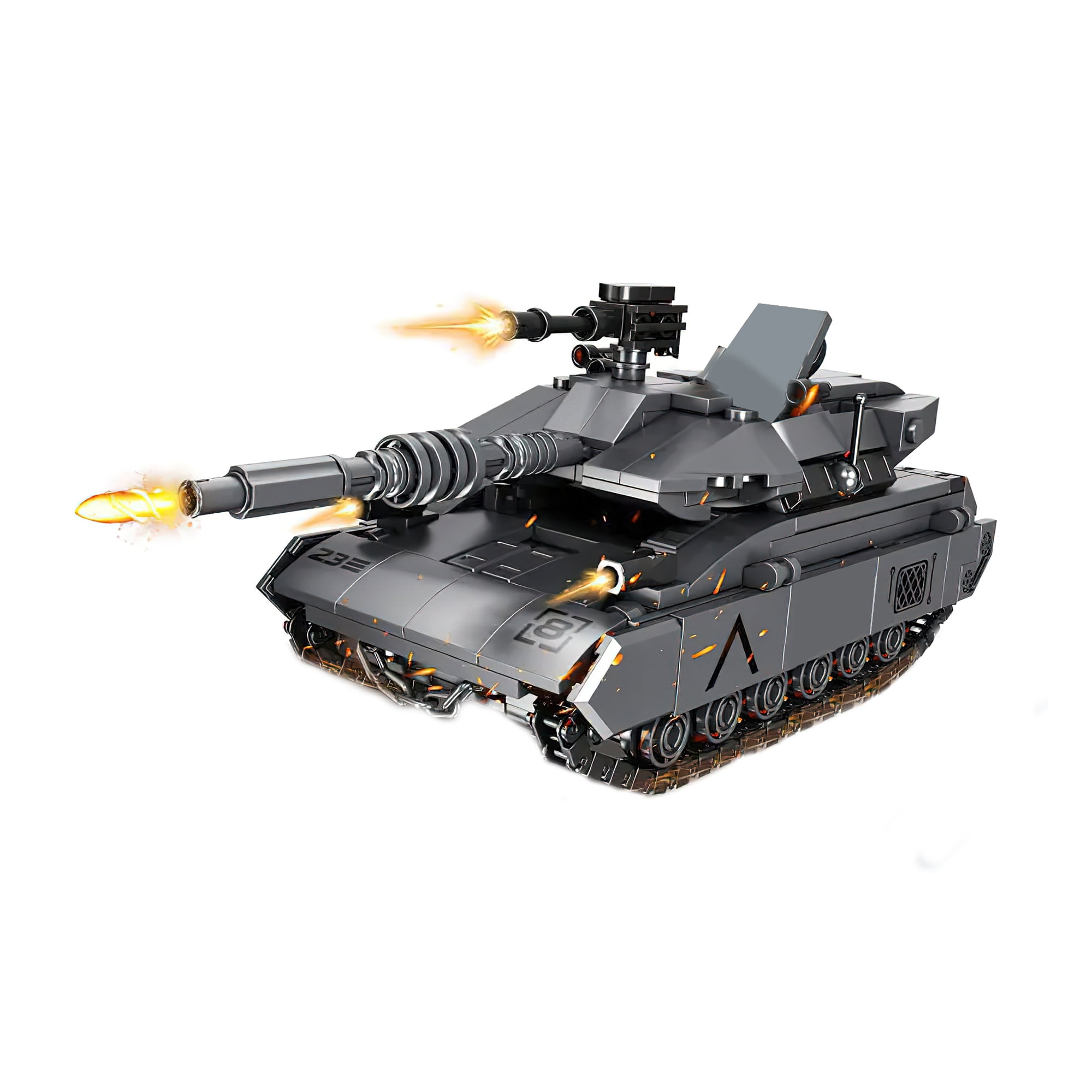 HI-REEKE Car Building Block Set Main Battle Tank Model Building Kit ...