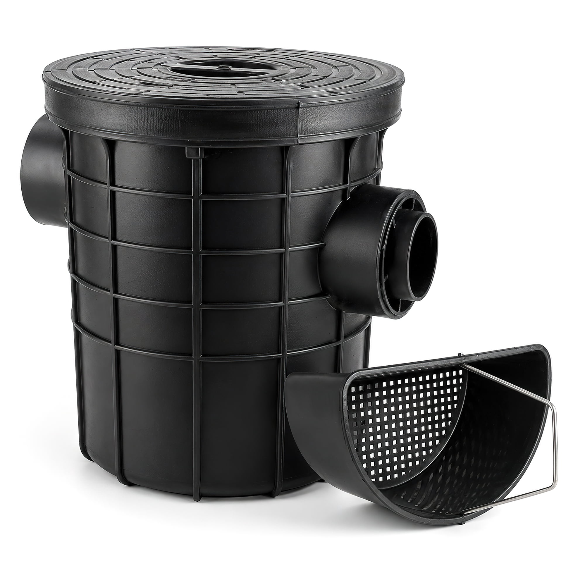 HI-REEKE Commercial Grease Trap PE Plastic Side Inlet Grease Separator for Kitchen