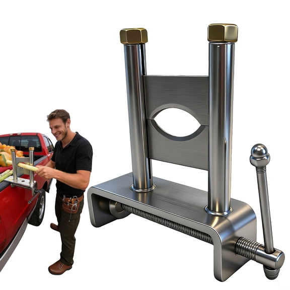 HI-REEKE Sugar Cane Peeler Stainless Steel Mini Manual SugarCane Food Peeler Machine Diameter 0.78-2.76 Inches