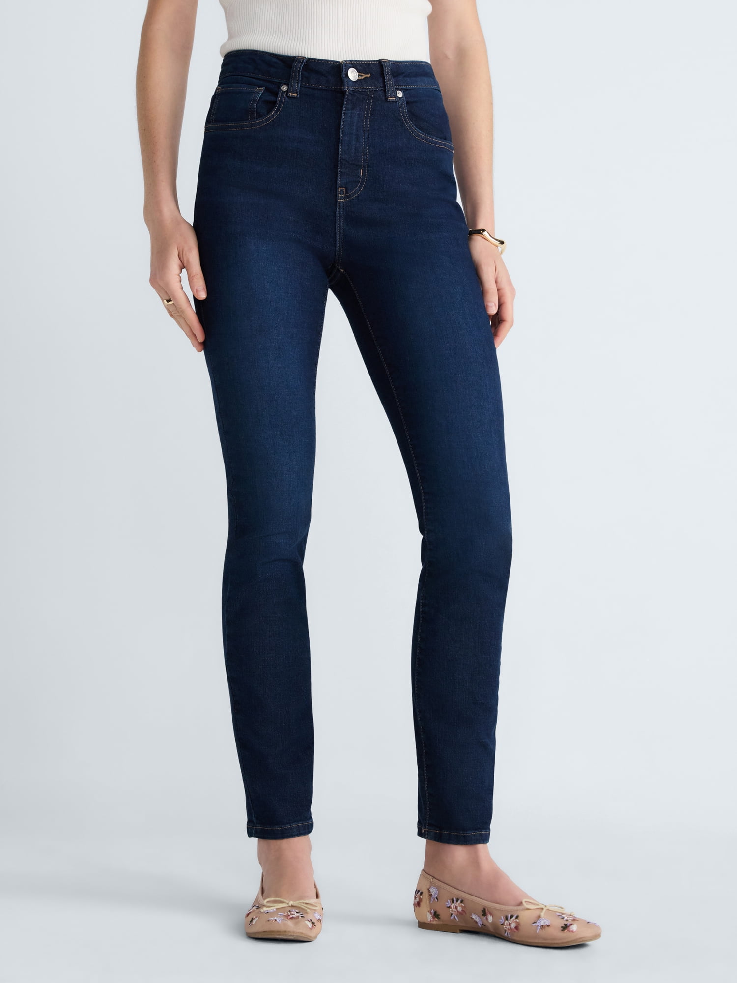 Scoop Women’s High-Rise Skinny Jeans, 29'' Inseam, Sizes 0-18