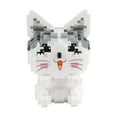 thumbnail image 1 of HI-Reeke Animal Micro Mini Building Block Set Cat Building Brick Kit Toy Gift for Kid Adult White, 1 of 7