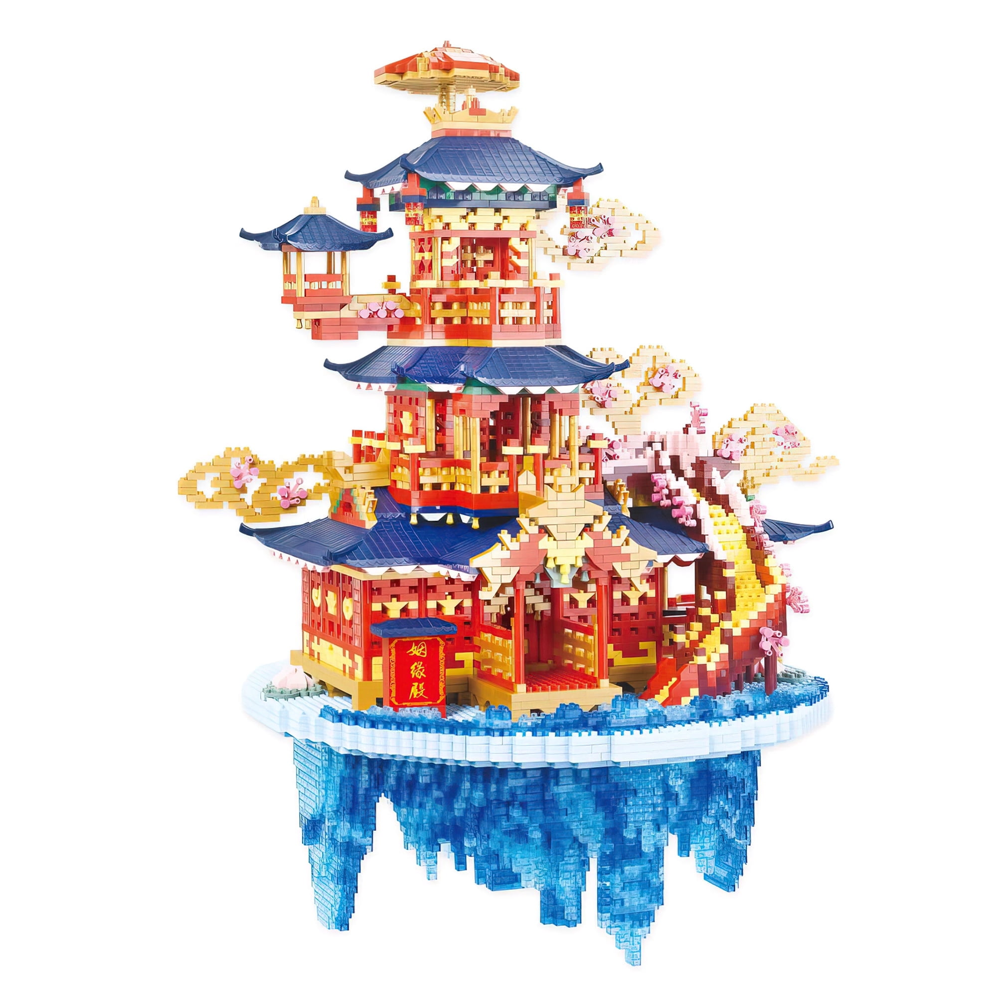 HI-Reeke Architecture Micro Mini Building Block Set Chinese Marriage ...