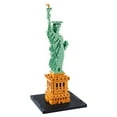 thumbnail image 1 of HI-REEKE Architecture Micro Mini Building Block Set Statue of Liberty Building Kit Gift Multi Color, 1 of 7
