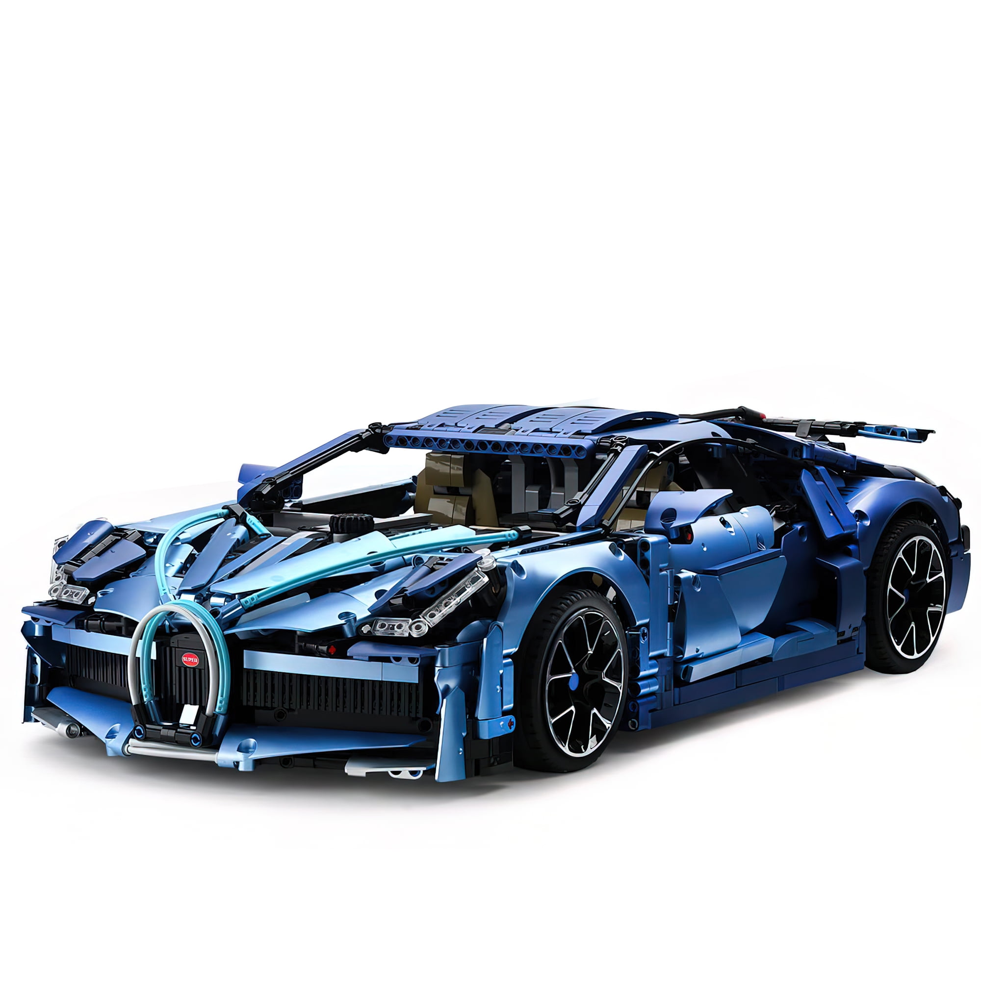 King Car Building Blocks 427 Pezzi, Set MOC Di Auto Da Corsa Super Sportiva, Giocattolo Da Costruzione - 3