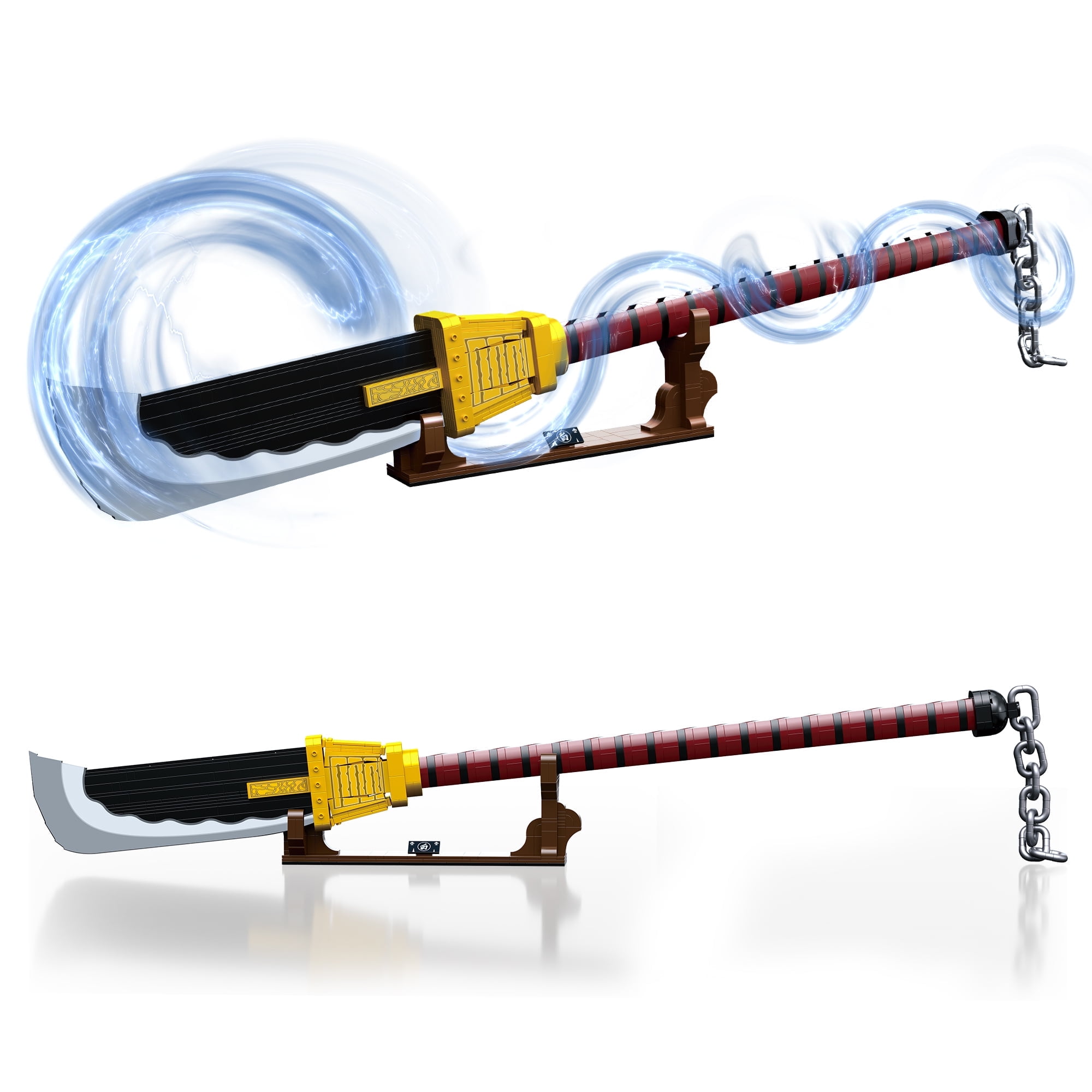 HI-Reeke Sword Building Block Set One Piece Whitebeard