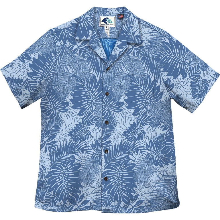 Nui Nalu Men's Reverse Aloha Shirt - Walmart.com