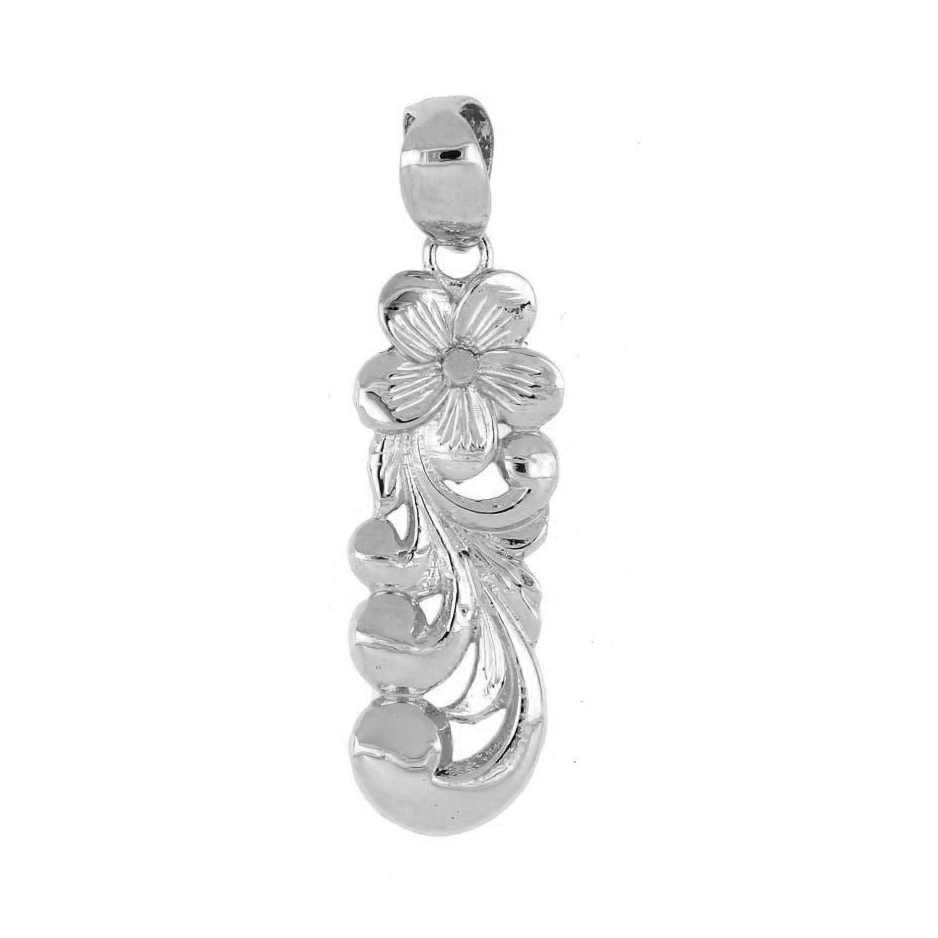 HI Silver Scroll Pendant