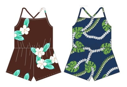 Hula Bay Toddler Ani Romper