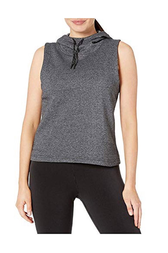 Women's Tarheel Hooded Cold Weather Active Vest, Blackened Pearl, X-Large