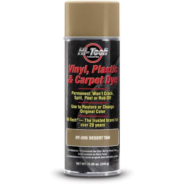 HITECH Vinyl, Plastic, and Carpet Dye Color Restorer for Leather